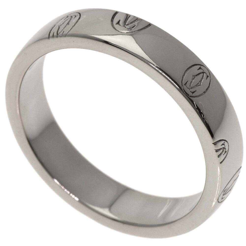 CARTIER 18k Silver Ring #52